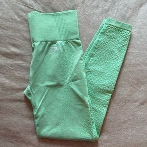 GYMSHARK Vital Seamless Leggings - Green